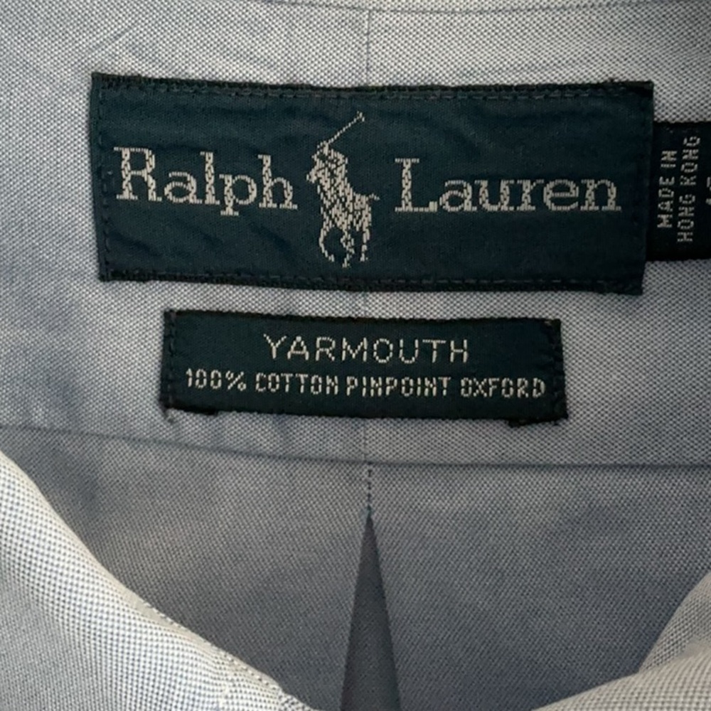 Ralph Lauren Sky Blue Pinpoint Oxford Shirt